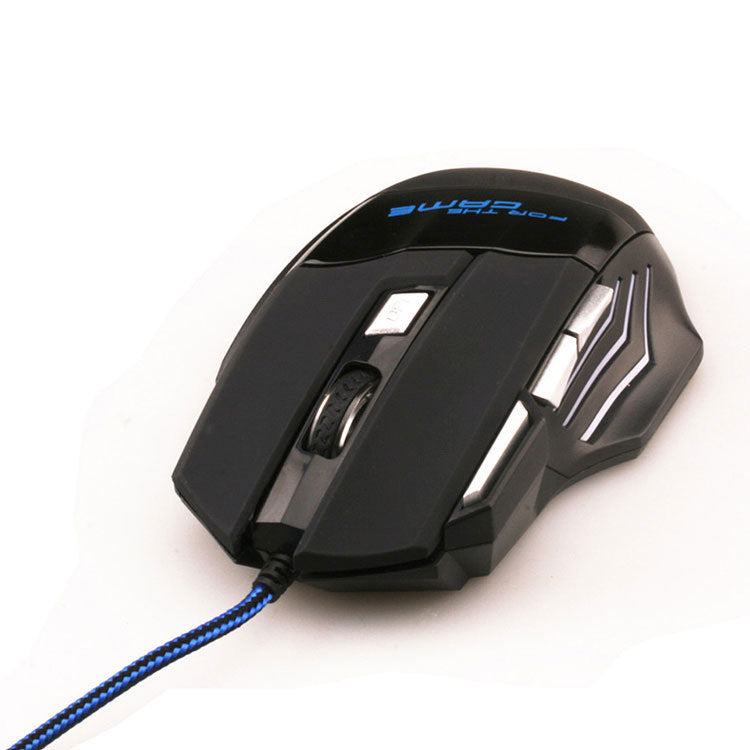 7-button Glowing USB Gaming Mouse