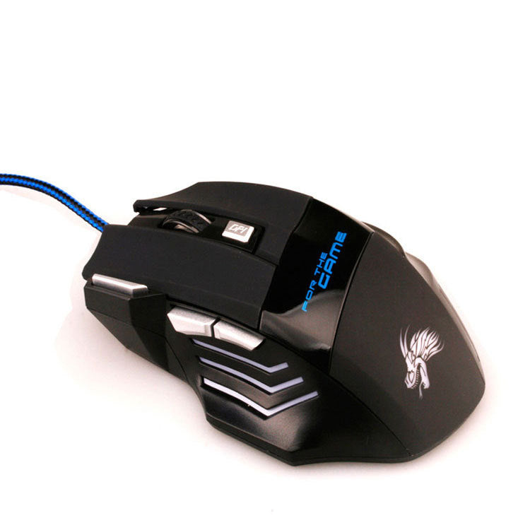 7-button Glowing USB Gaming Mouse