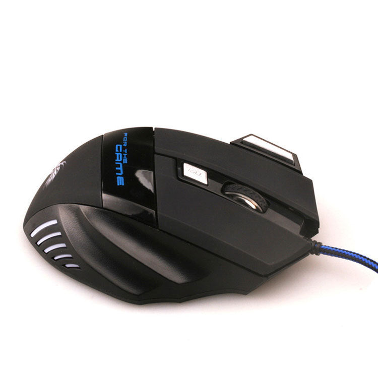 7-button Glowing USB Gaming Mouse