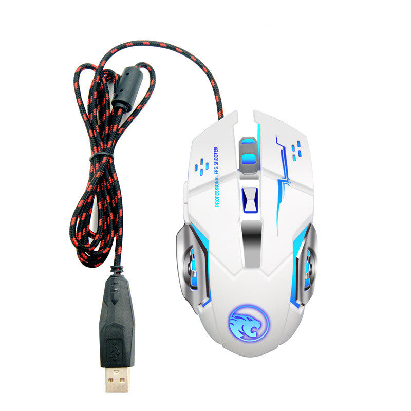 Wireless Rechargeable Luminous Wired Gaming Mouse