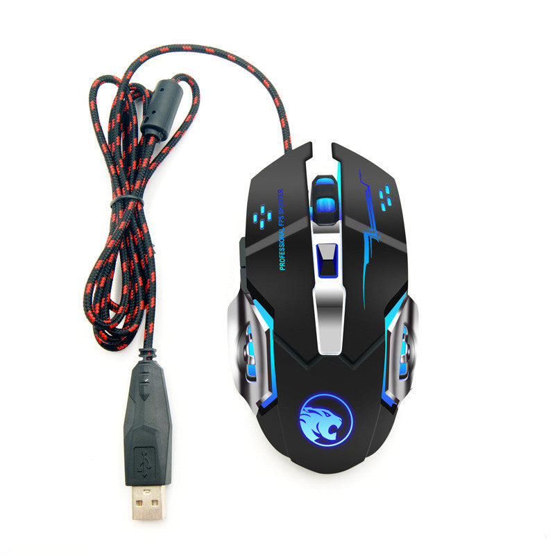 Wireless Rechargeable Luminous Wired Gaming Mouse